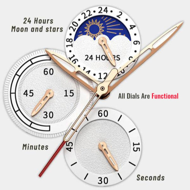 Montre de sport classique LIGE®