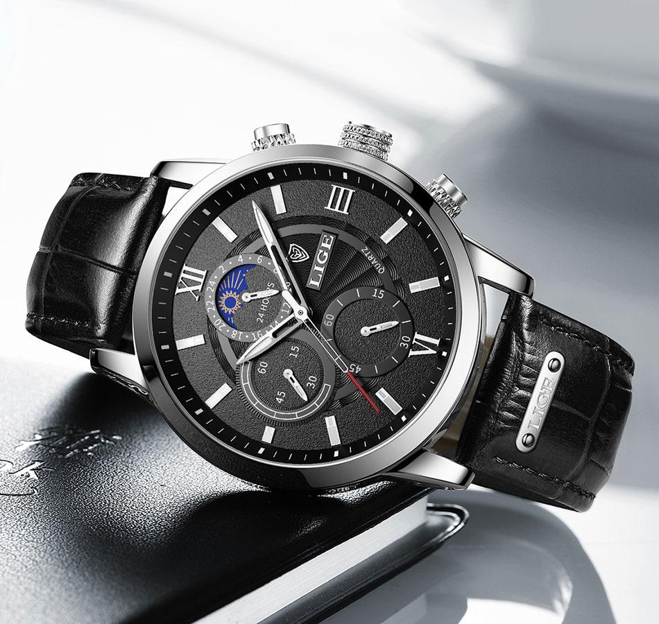 Montre de sport classique LIGE®